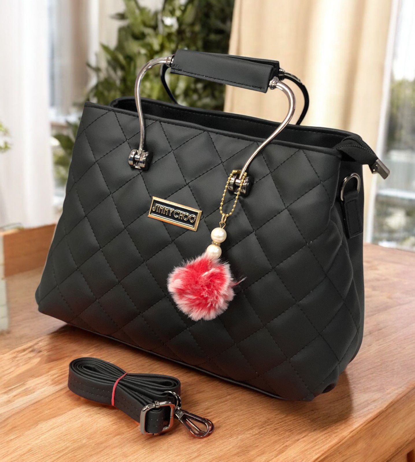 Jimmy Choo Leather Crossbody Sling Handbag ❤️